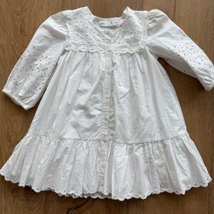 Zara White Dress